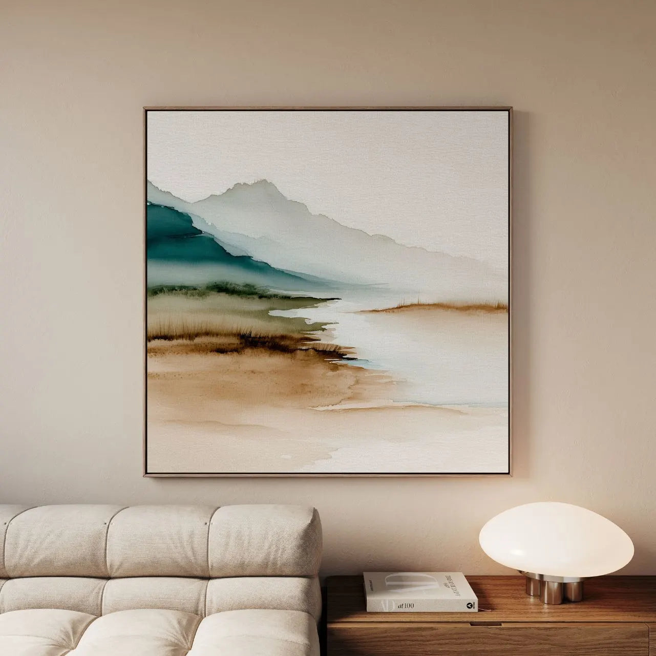 Ingelijst canvas – Adem van de natuur