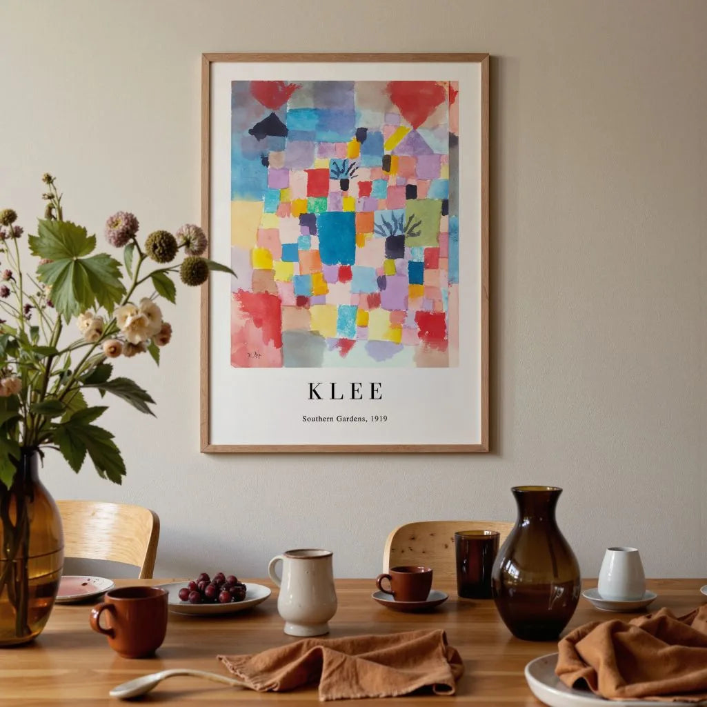 Paul Klee Poster – Zuidelijke tuinen