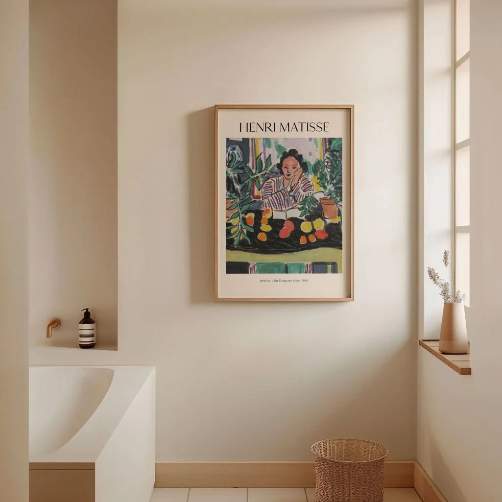 Henri Matisse Poster – Interieur met Etruskische vaas