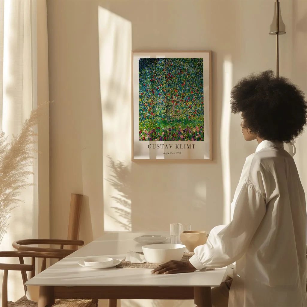 Gustav Klimt – Appelboom Poster