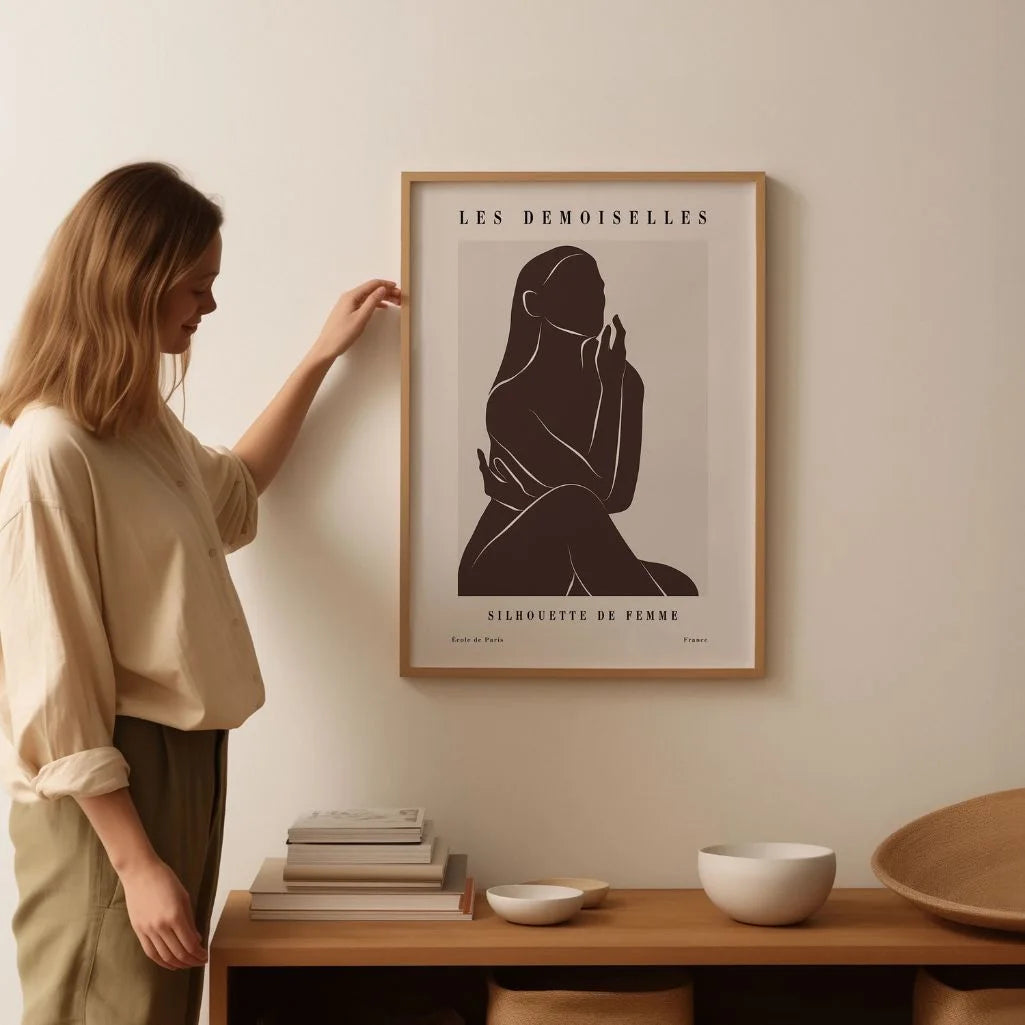 Poster – Vrouwelijke rust