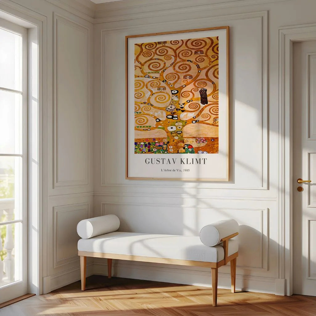 Gustav Klimt – De Boom van het Leven Poster