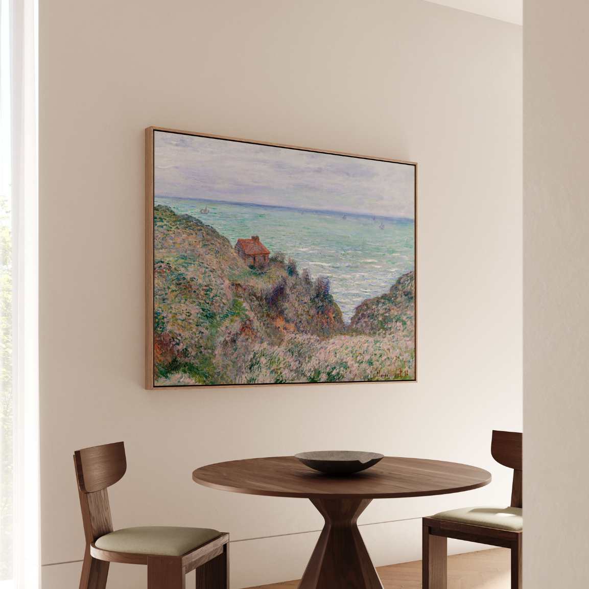 Framed Canvas Print The Customs House