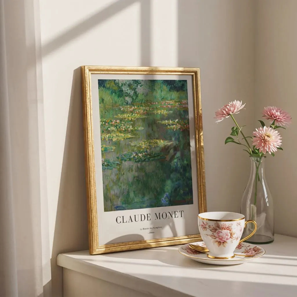 Claude Monet – De vijver met waterlelies Poster