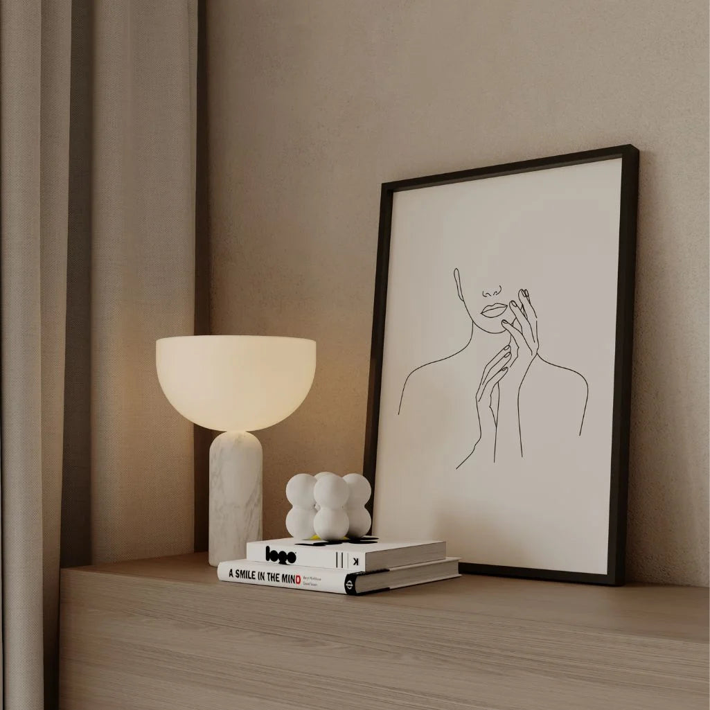 Poster – Aanraking van stilte