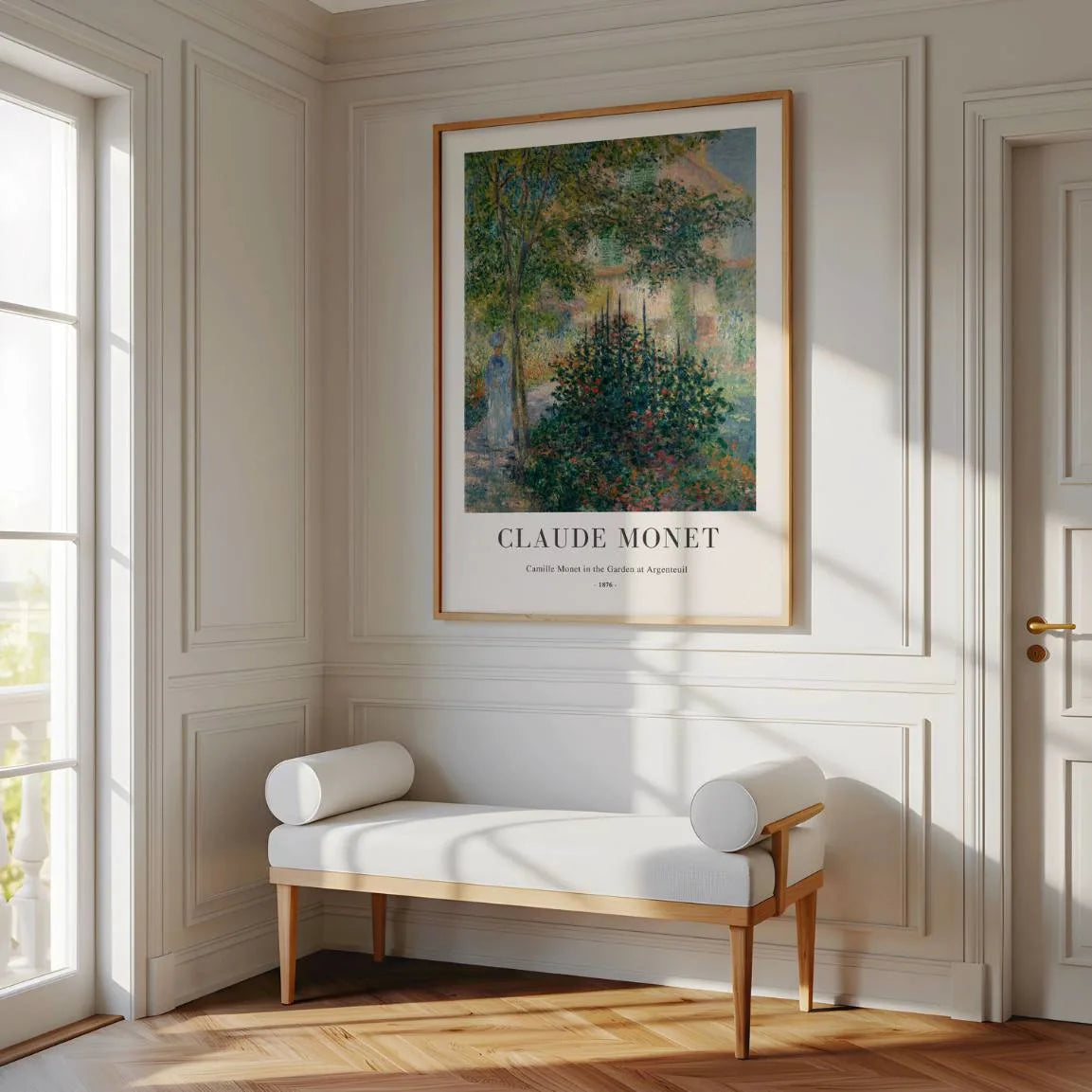 Claude Monet Poster – Camille in de tuin