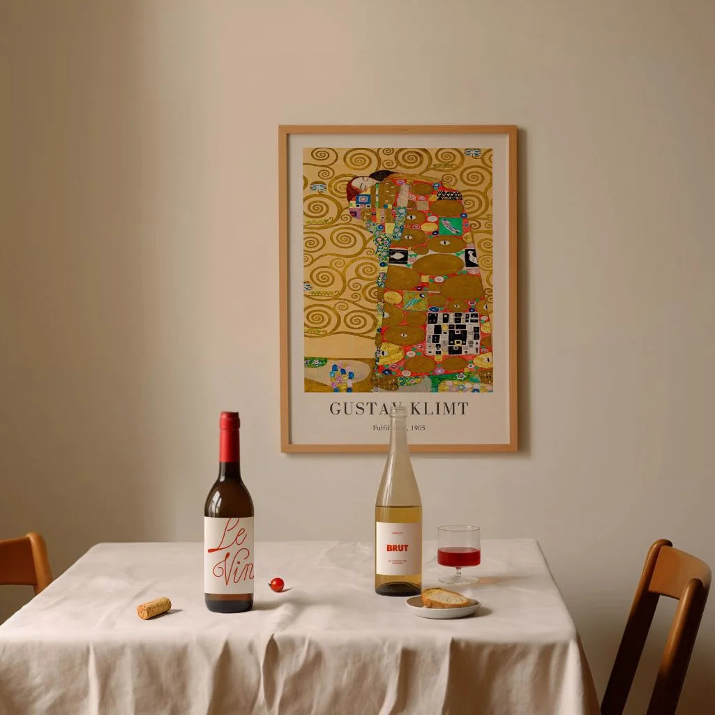 Gustav Klimt Poster – Vervulling