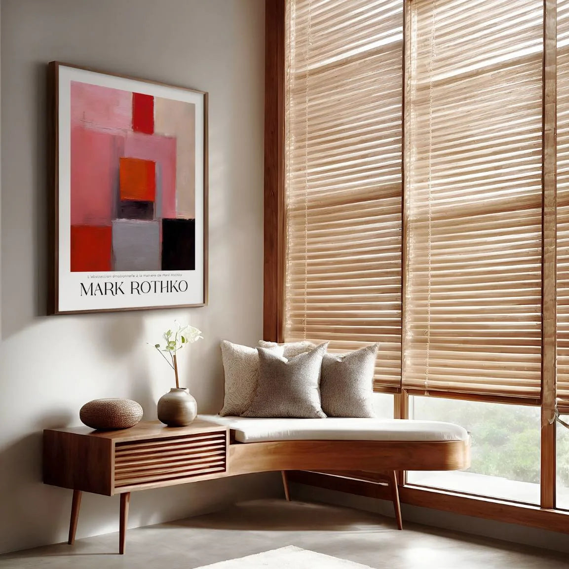 Rothko Poster Rust