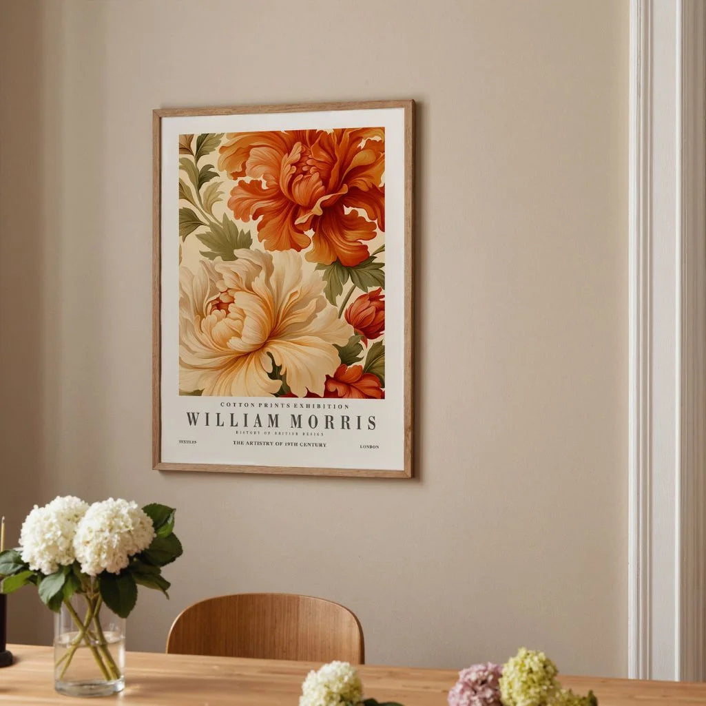 Poster – Herfstbloemen Ornament