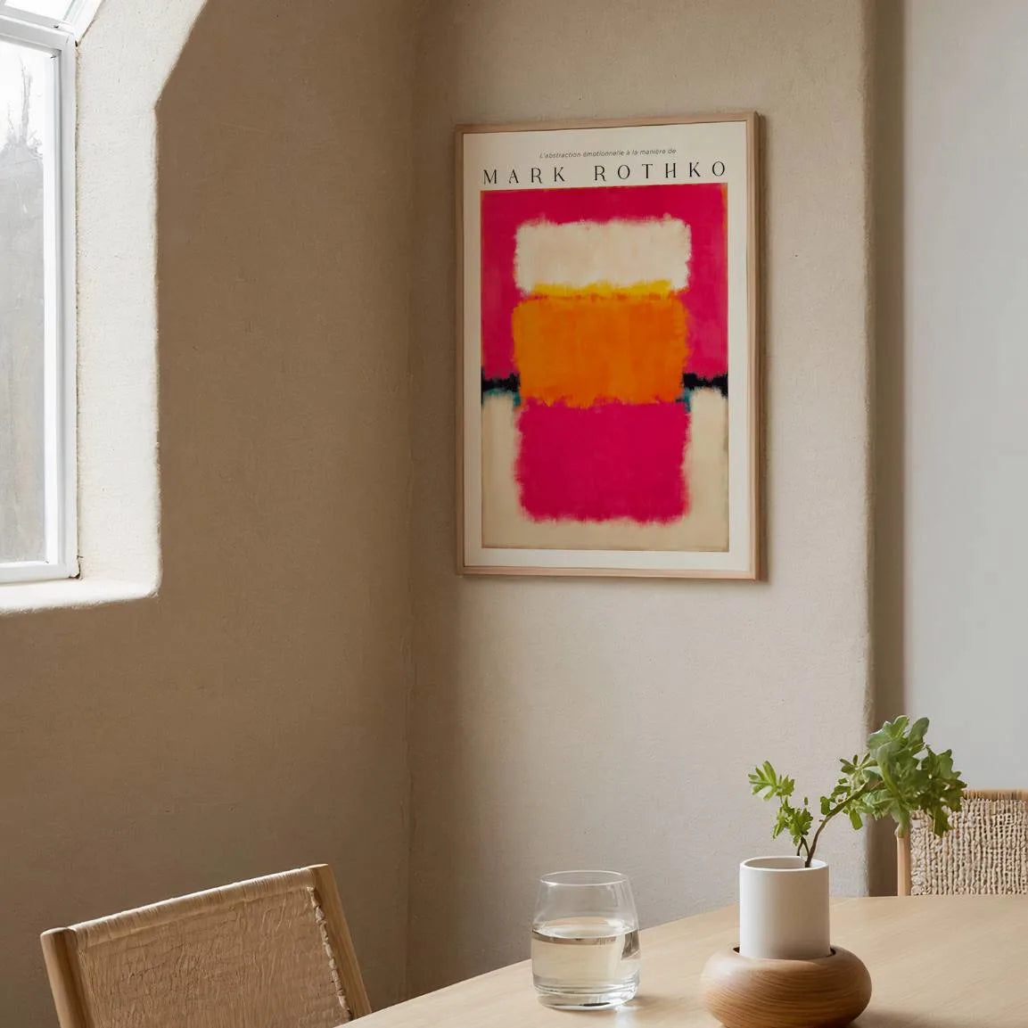 Rothko Poster Gedurfd
