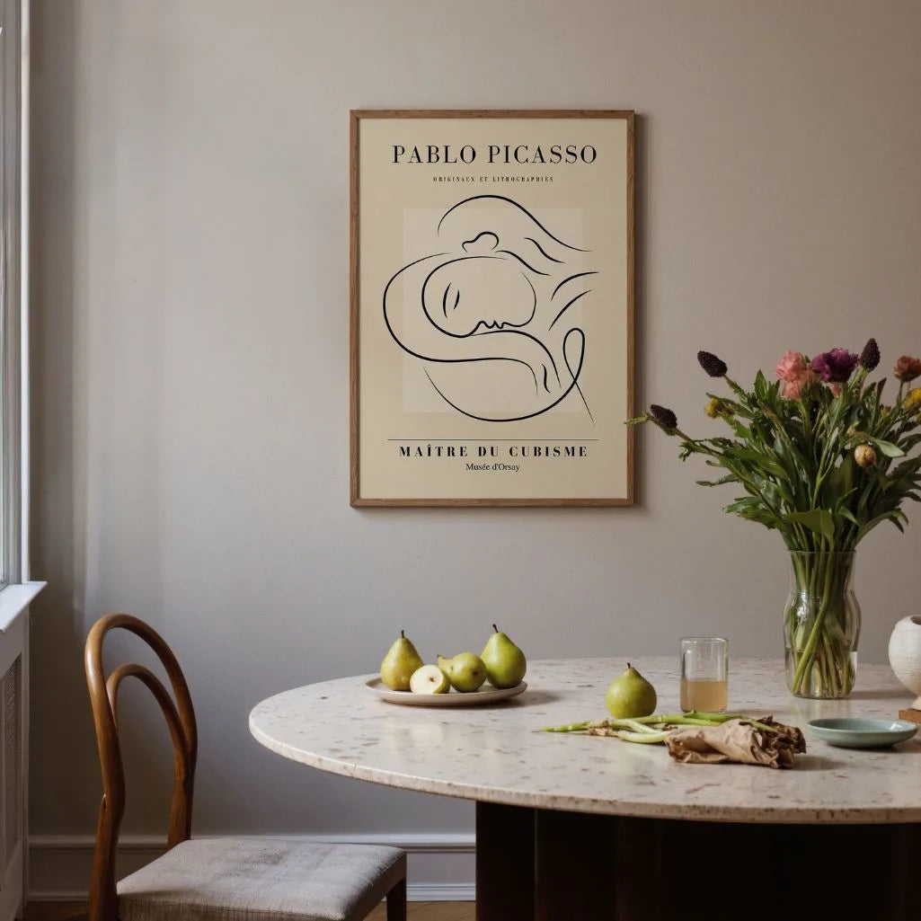 Picasso-Inspired Mother’s Love Poster