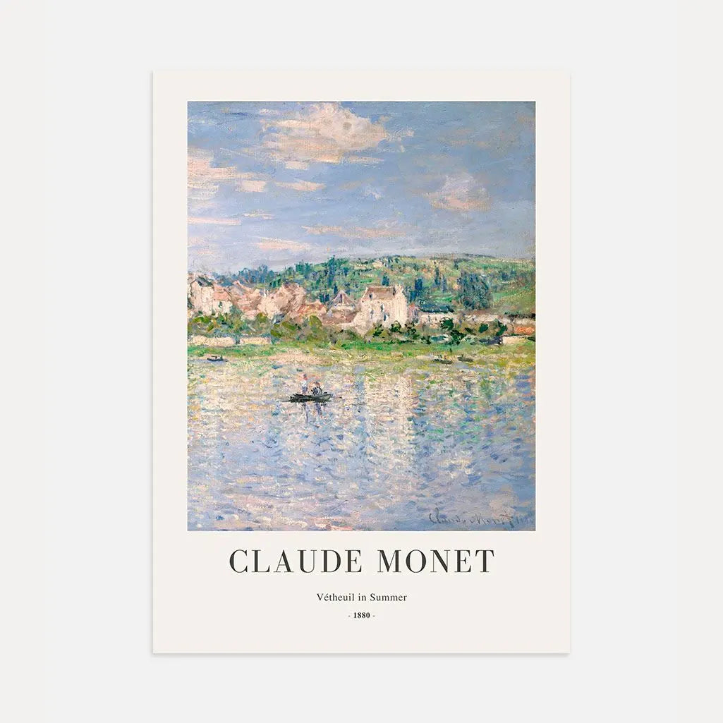 Claude Monet – Vétheuil in de zomer (1880) Poster