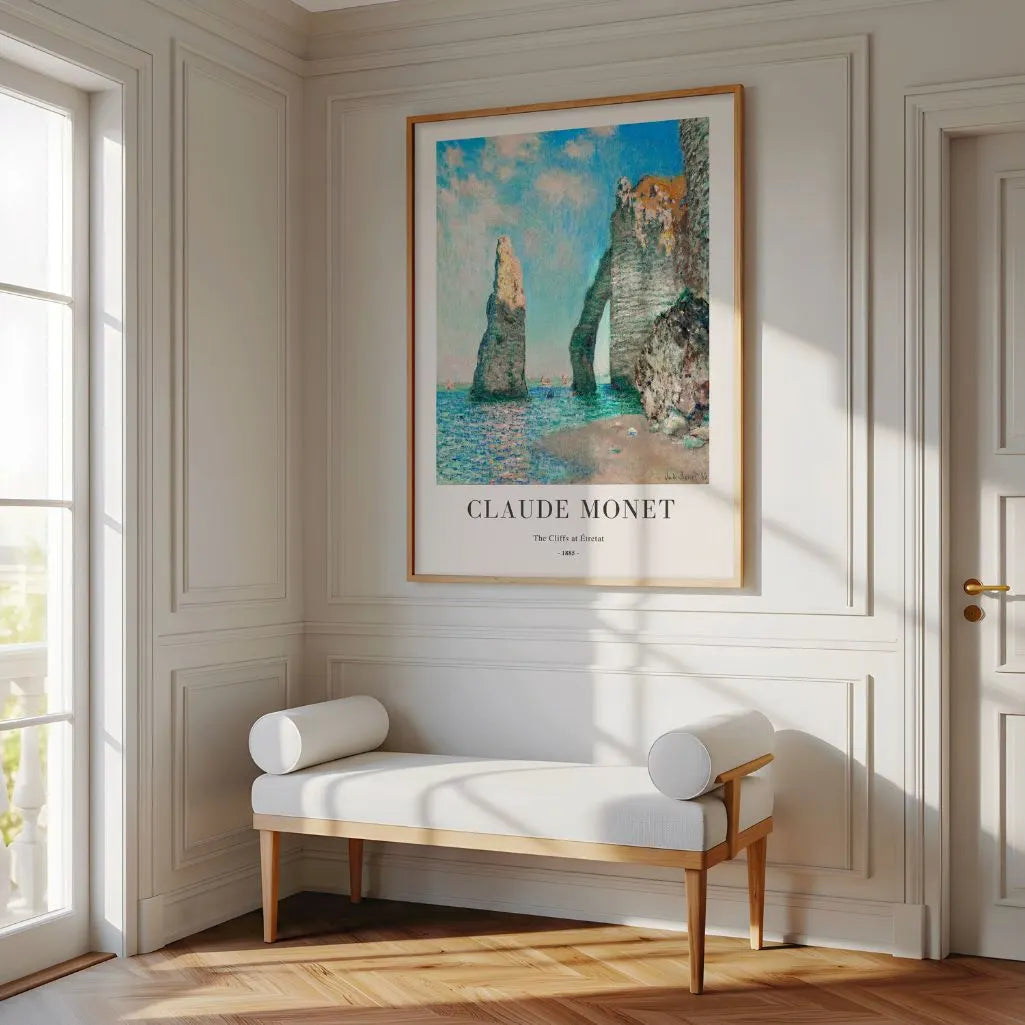 Claude Monet Poster – Kliffen van Étretat