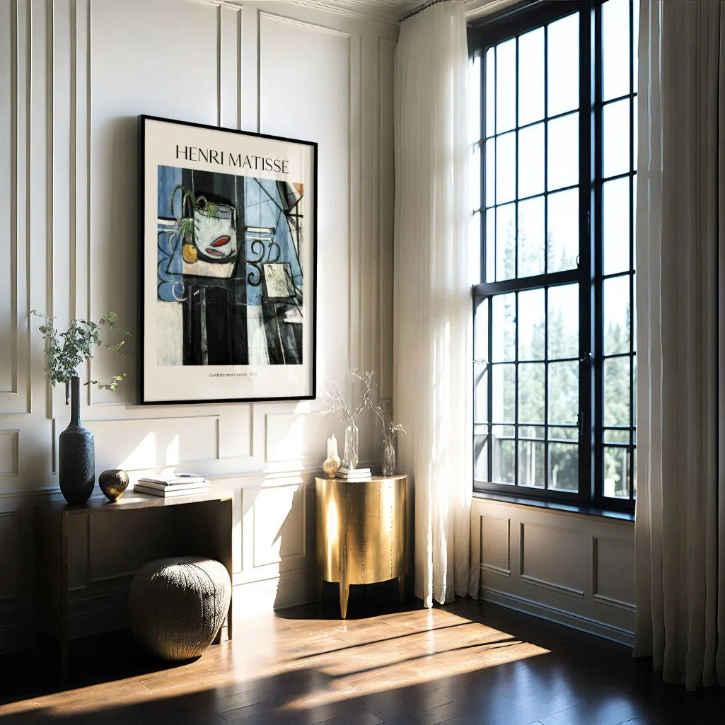 Henri Matisse Poster – Goudvissen en palet
