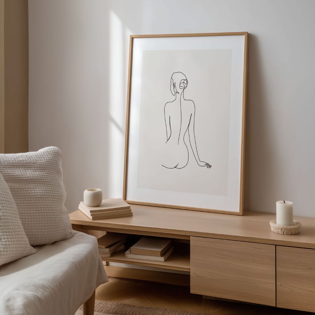 Poster – Serene silhouet