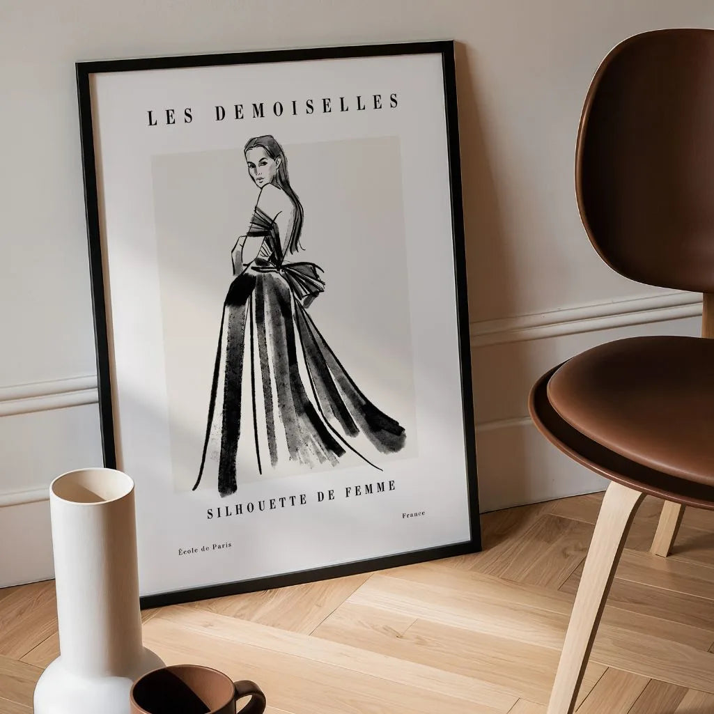 Poster – Klassieke dame