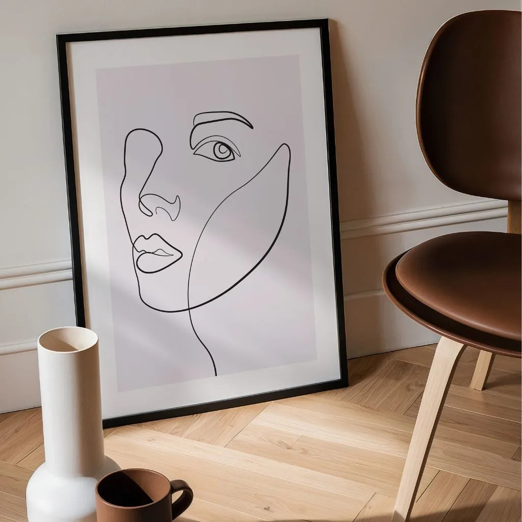 Poster – Blik van stilte
