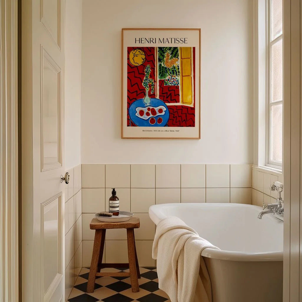 Henri Matisse Poster – Rood interieur