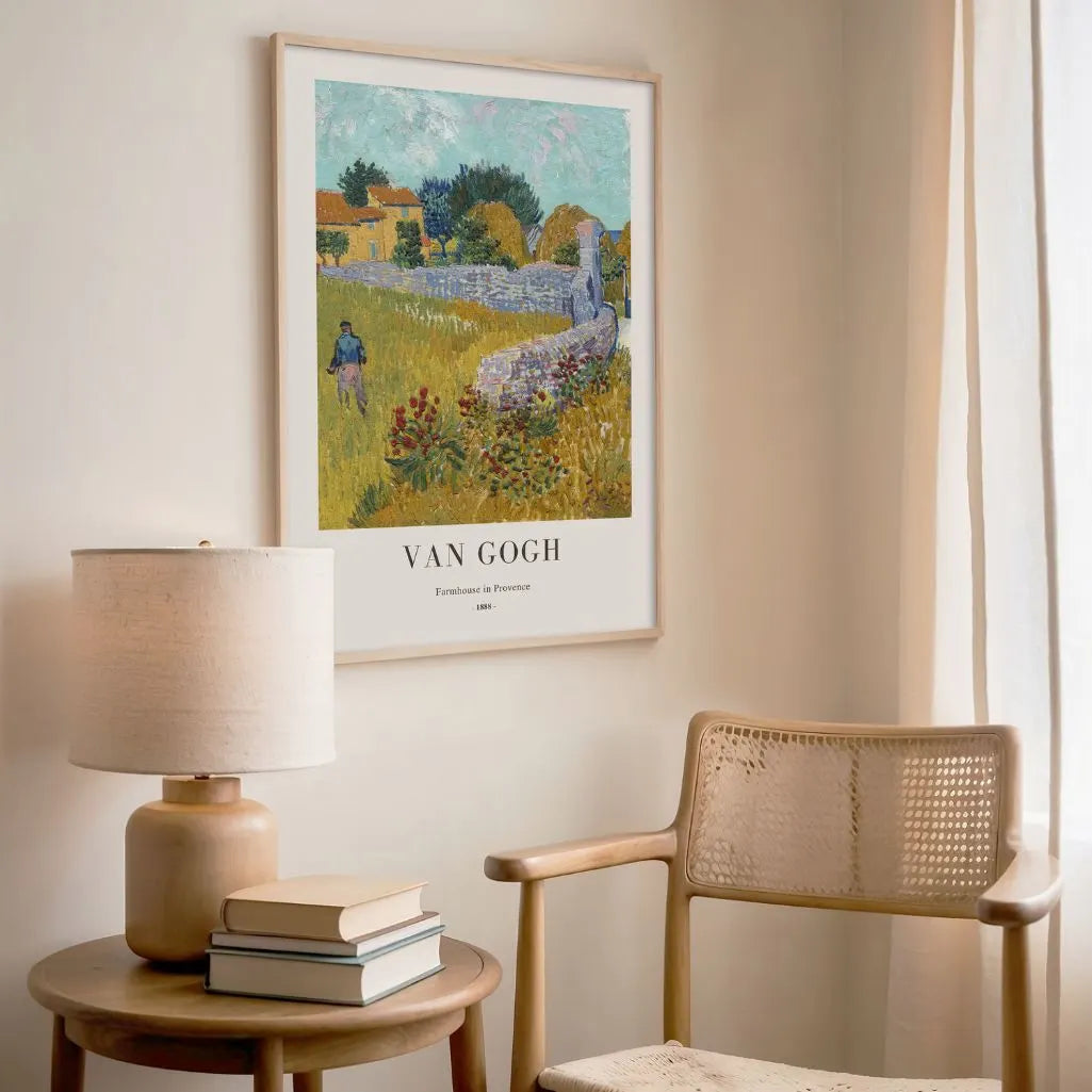Vincent van Gogh Poster – Boerderij in de Provence