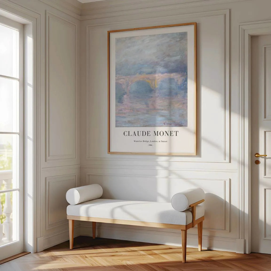 Monet Poster Schemering
