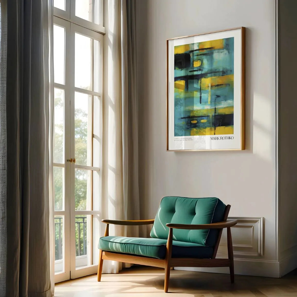 Rothko Poster Goud