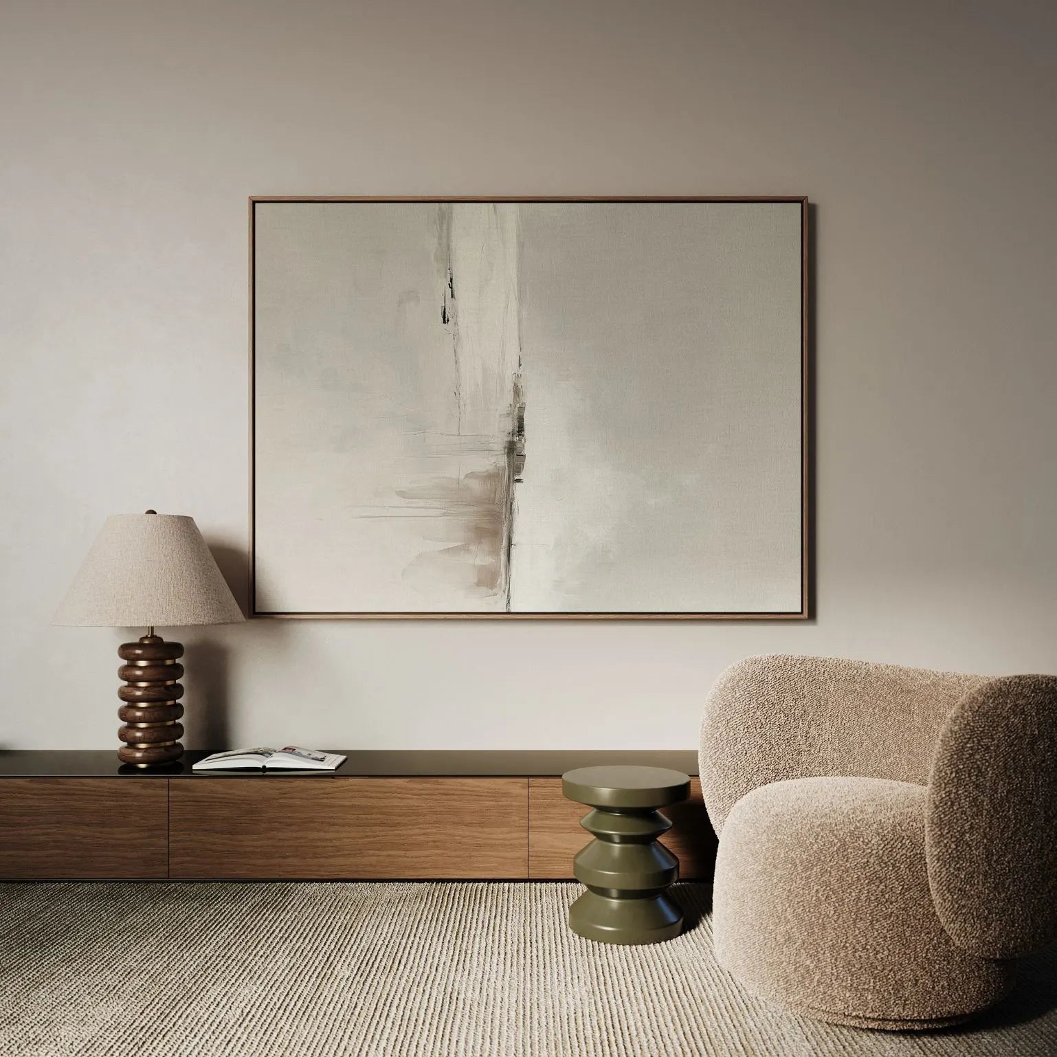 Ingelijst canvas – Noorderlicht