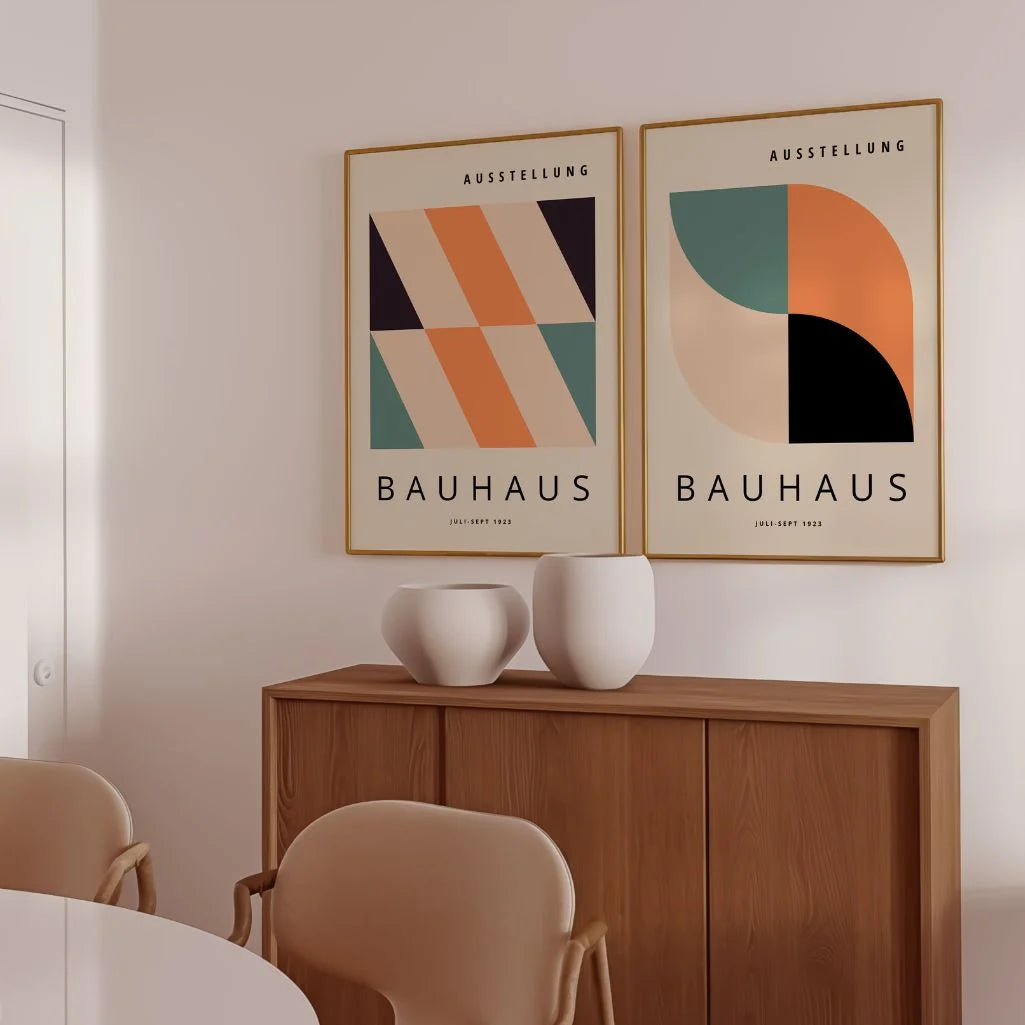 Bauhaus Kleuren – Set van 2 posters