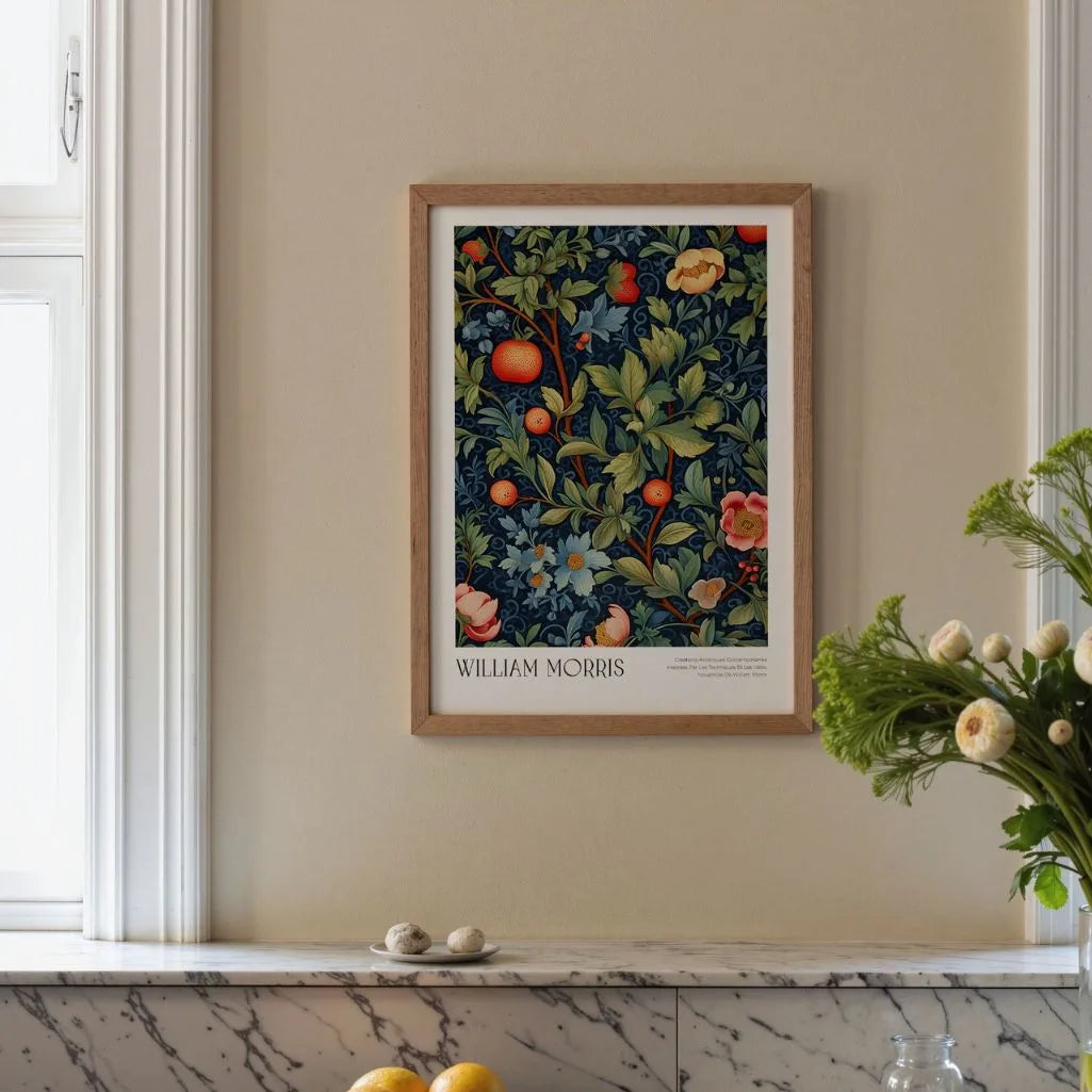 Poster – Fruit & Botanisch Patroon