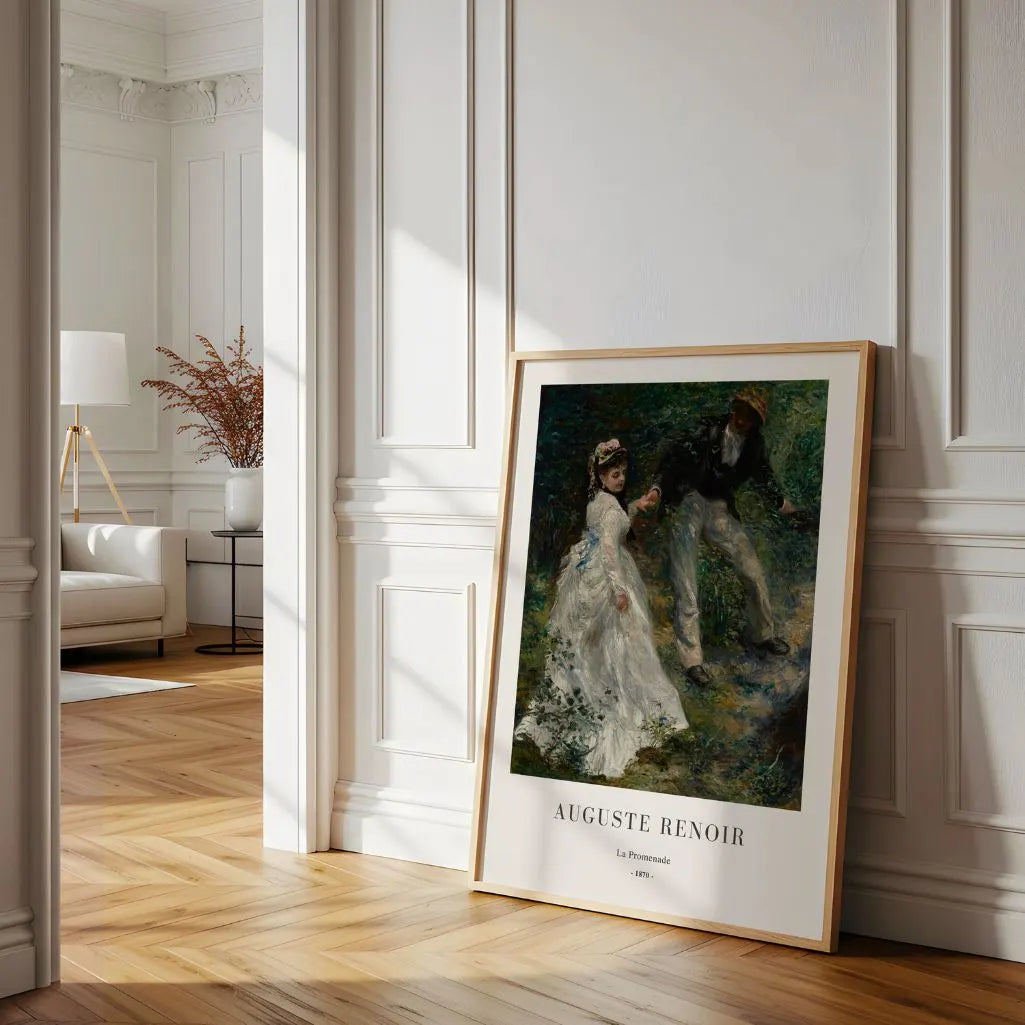 Auguste Renoir – De wandeling Poster