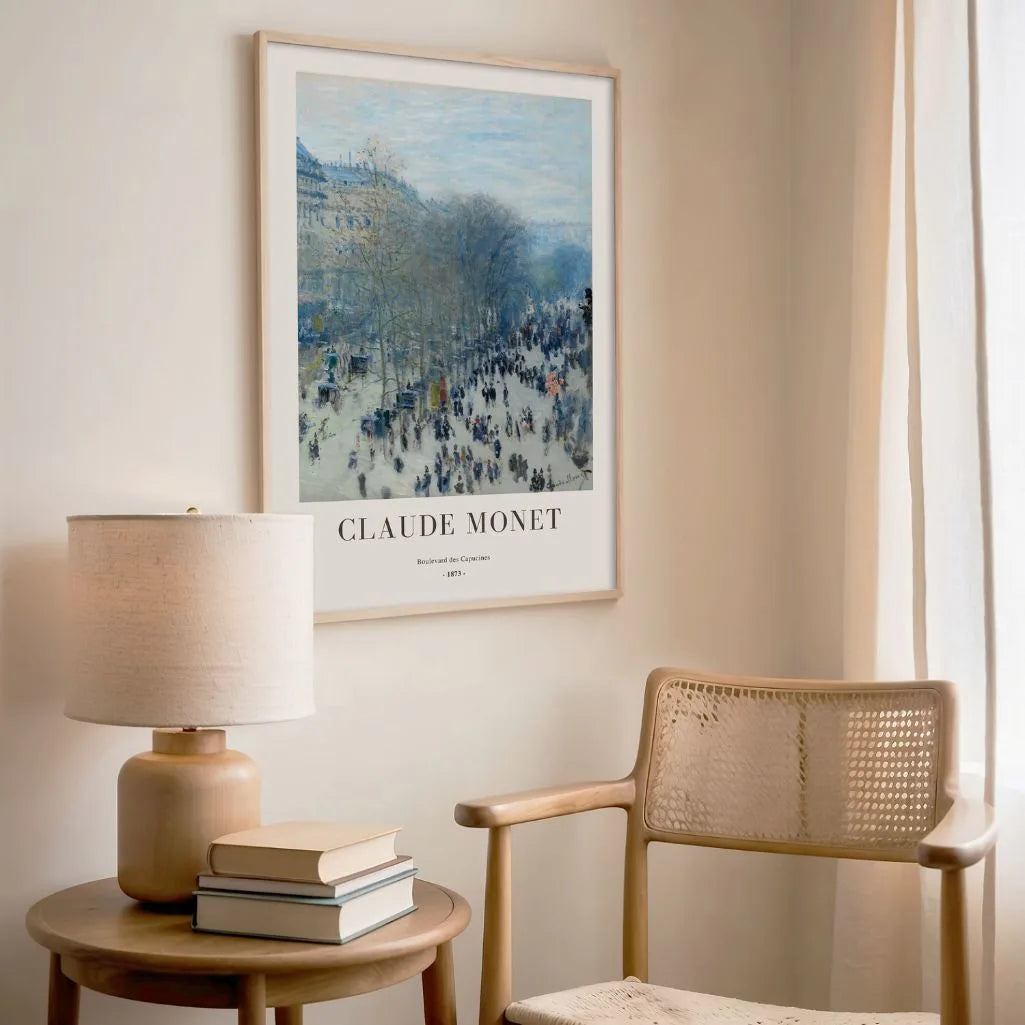 Claude Monet – Boulevard des Capucines Poster