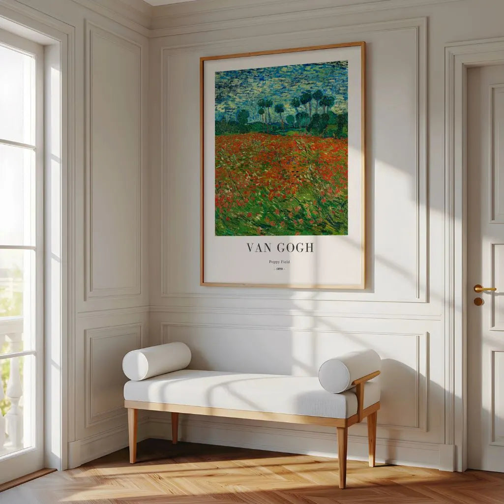 Vincent van Gogh Poster – Klaprozenveld