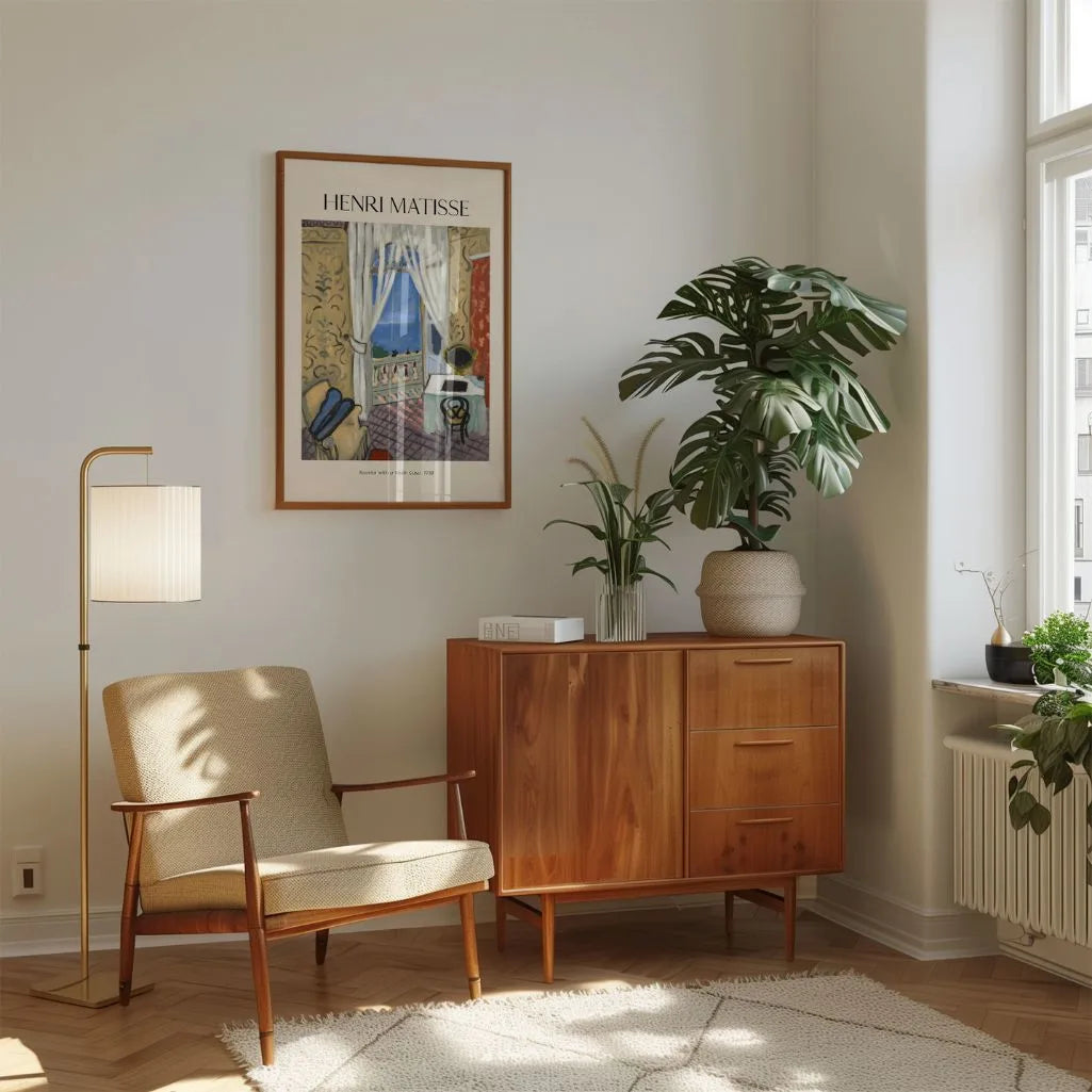 Henri Matisse – Interieur met vioolkoffer Poster