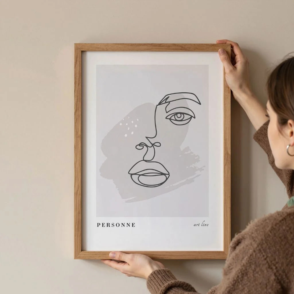 Poster – Subtiele blik