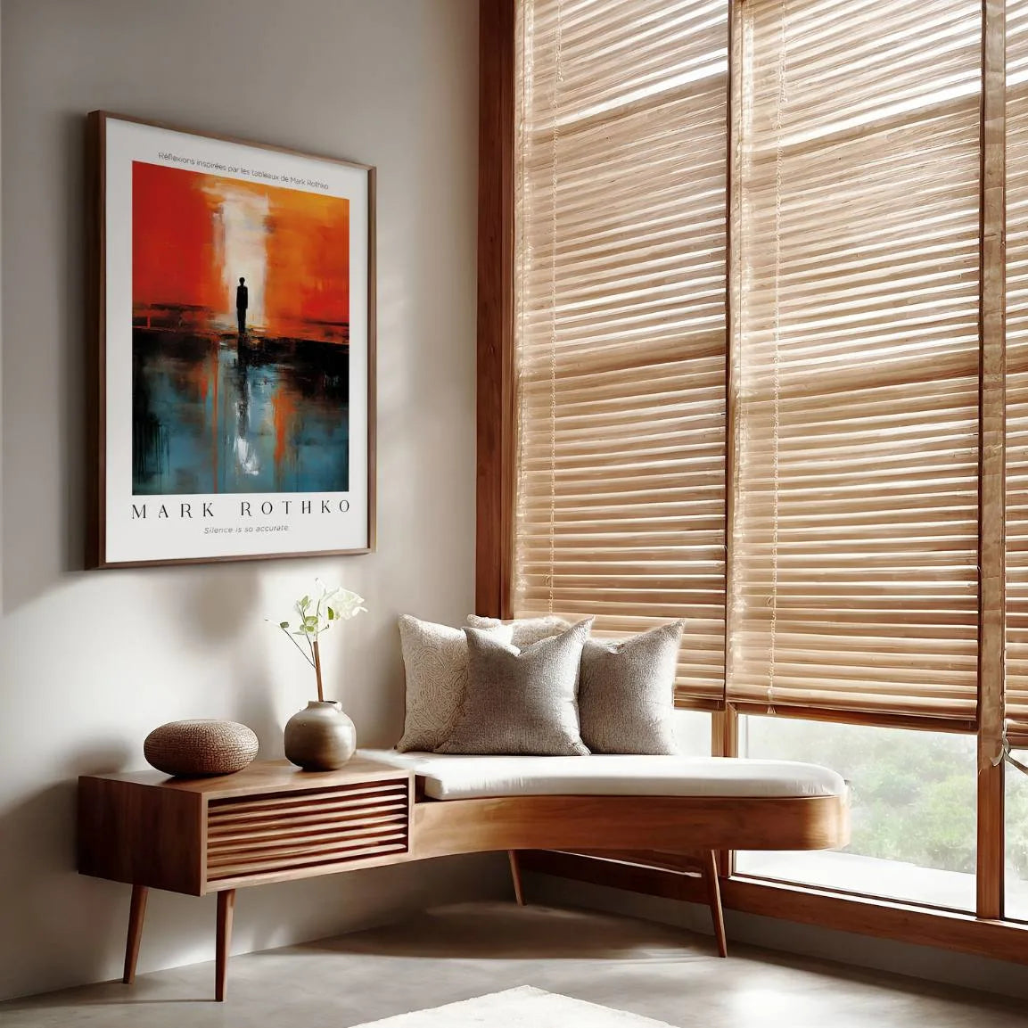 Rothko Poster Stilte