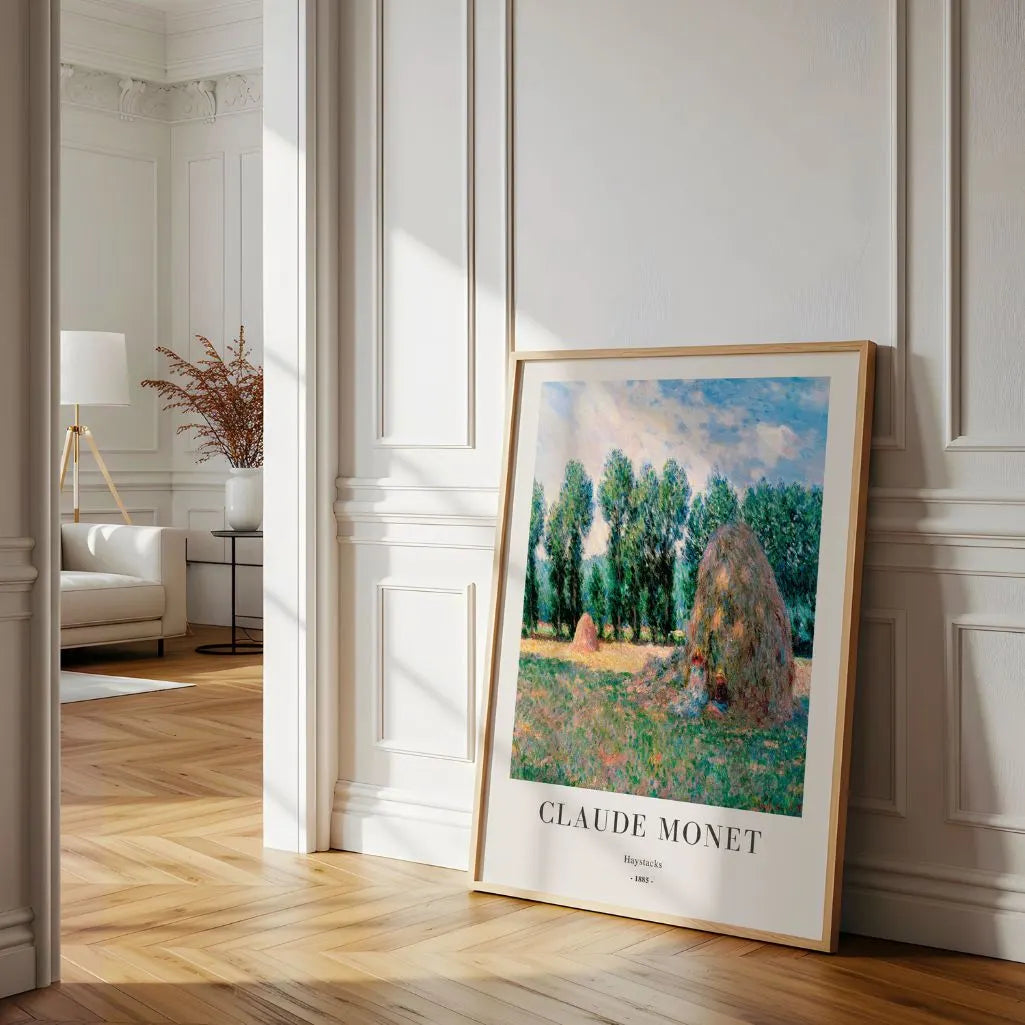 Claude Monet – Hooibergen Poster