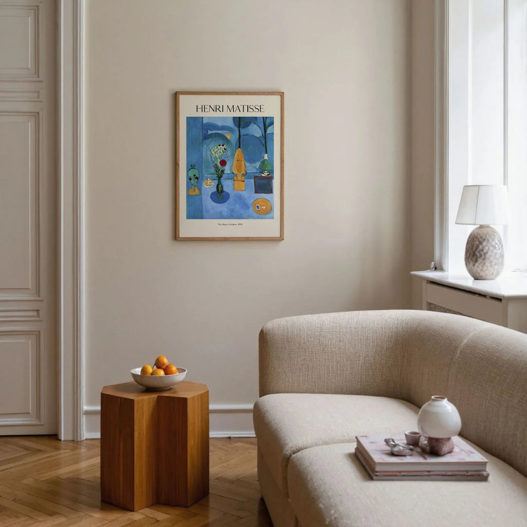 Henri Matisse Poster – Het blauwe raam