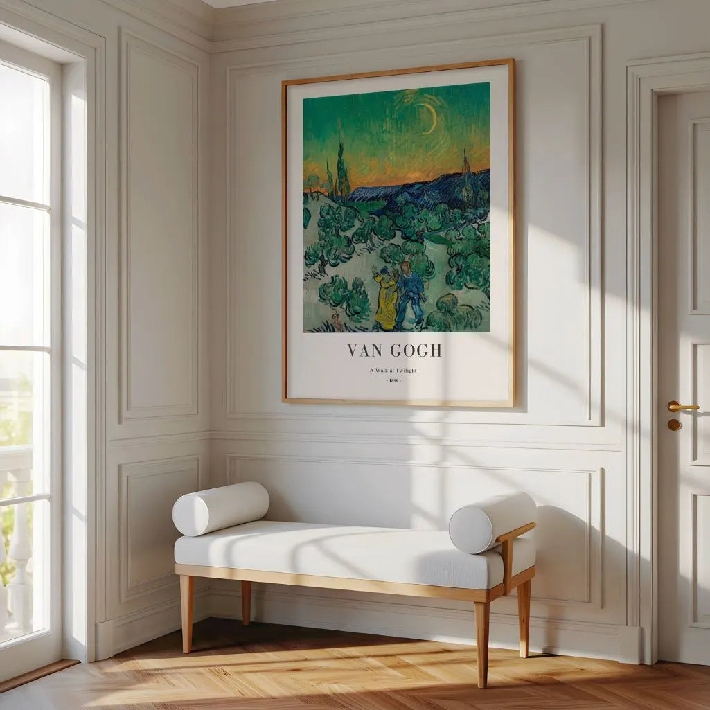 Vincent van Gogh Poster – Wandeling in de schemering