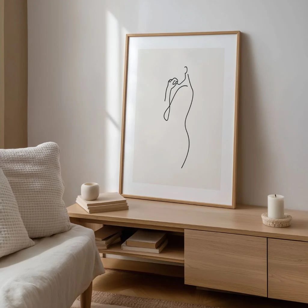 Poster – Delicate silhouet