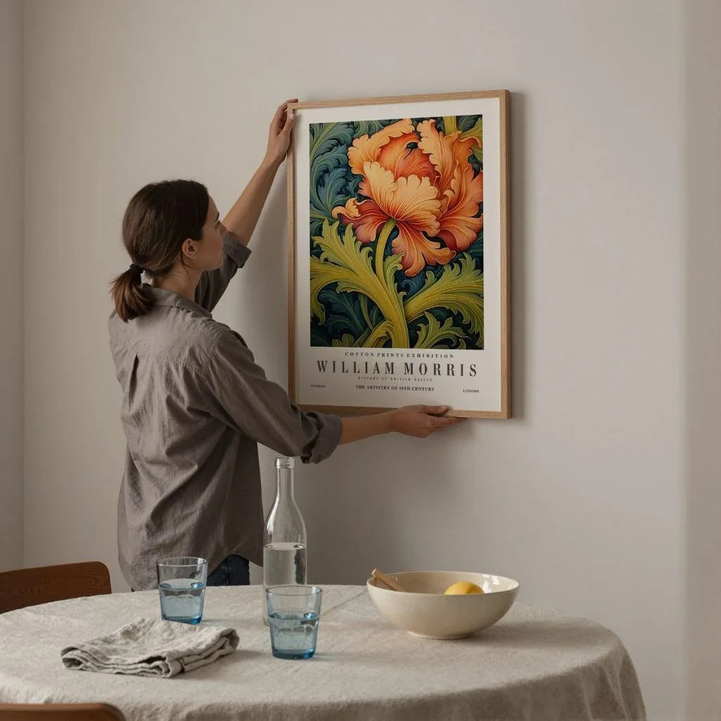 Poster – Morris Bloemenpatroon