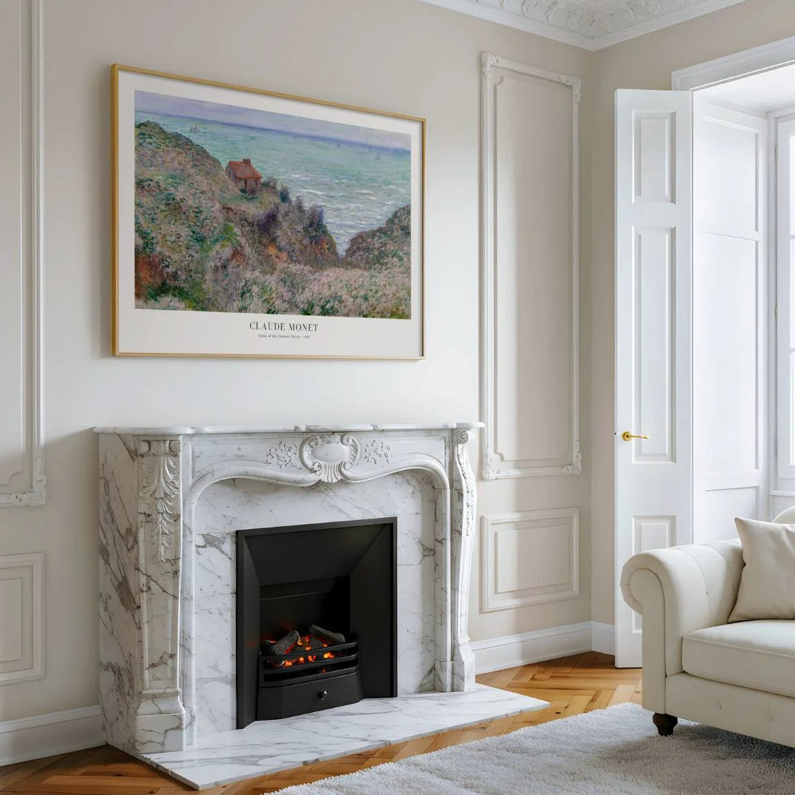 Claude Monet Poster – Hut van de douanewacht
