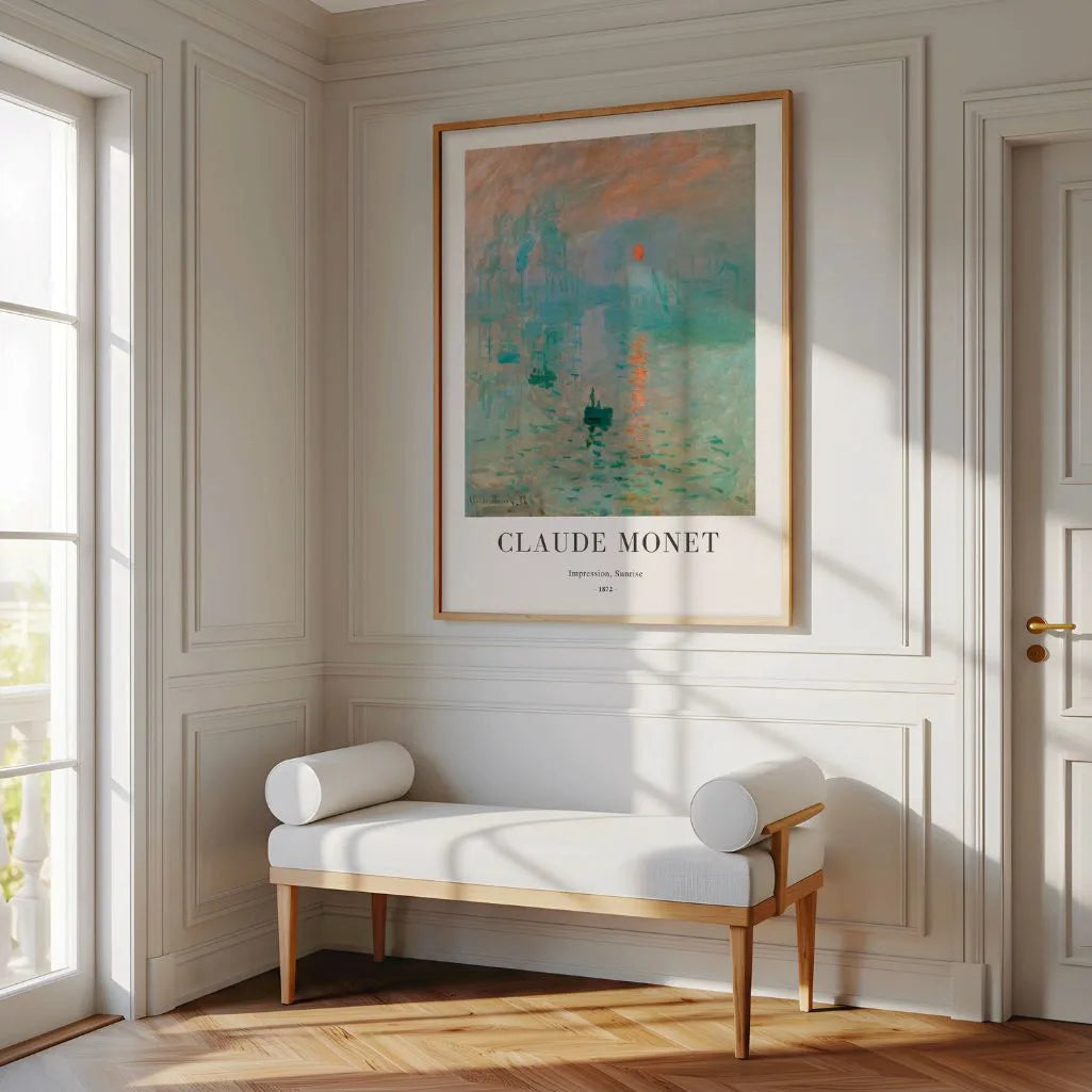 Claude Monet – Impressie, Zonsopgang Poster
