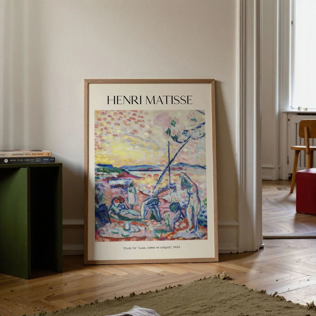Henri Matisse Poster – Studie voor Luxe, kalmte en weelde