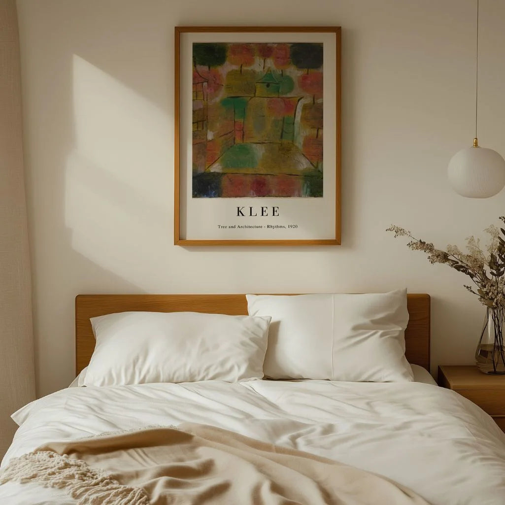 Paul Klee Poster – Boom en architecturale ritmes