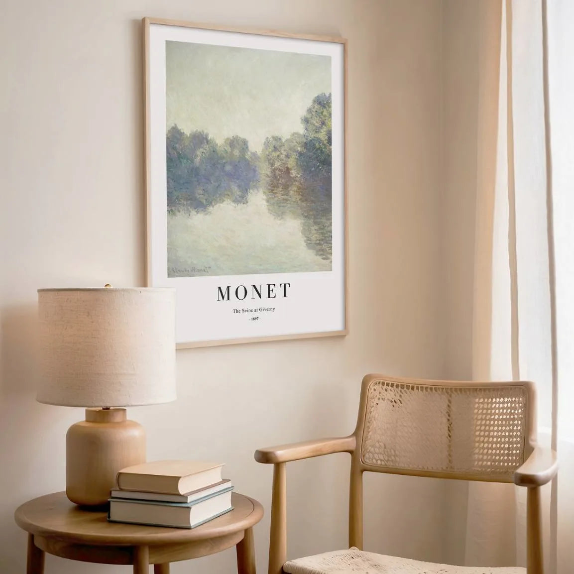 Monet Poster Stilte