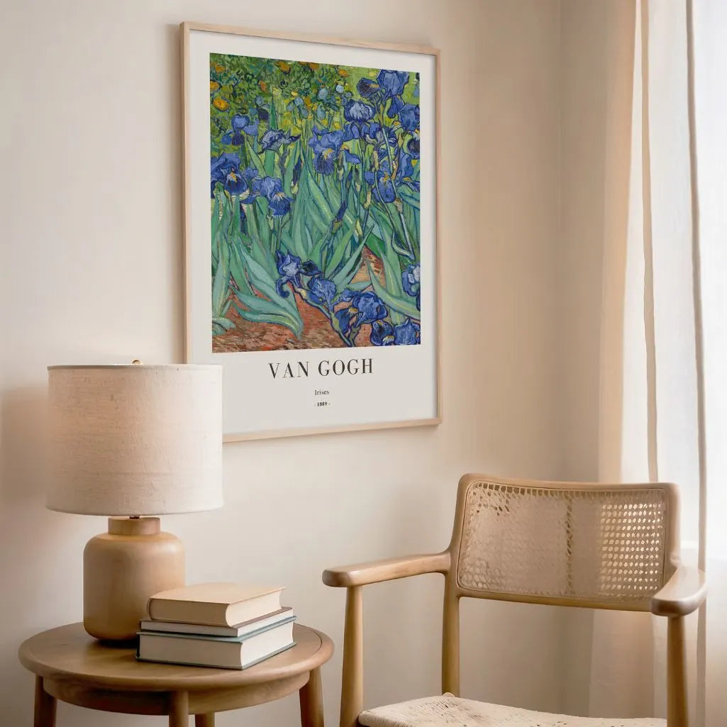 Vincent van Gogh – Irissen Poster