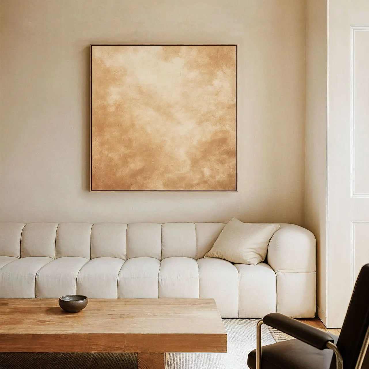 Ingelijst canvas – Woestijnstilte