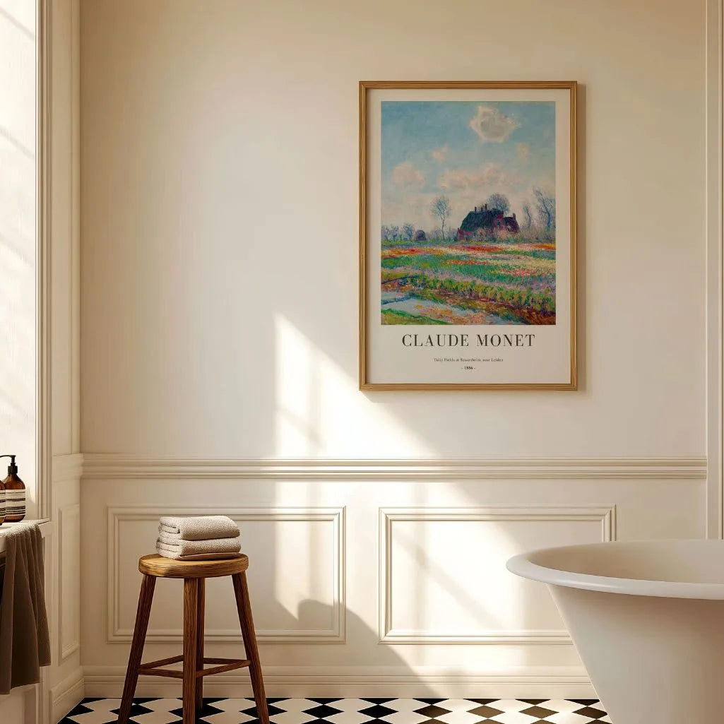 Claude Monet – Tulpenvelden bij Sassenheim (bij Leiden) Poster