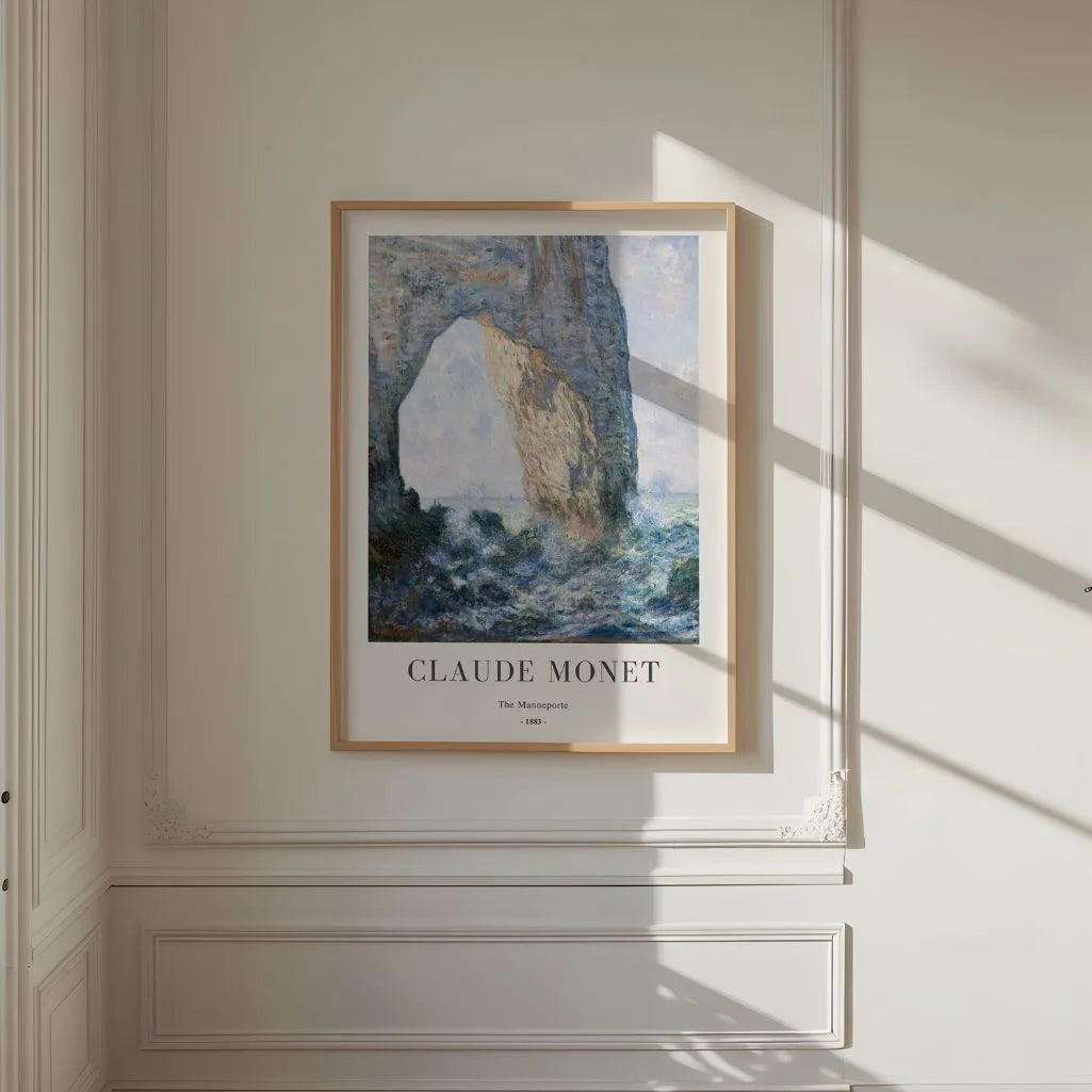 Claude Monet Poster – Manneporte 1883