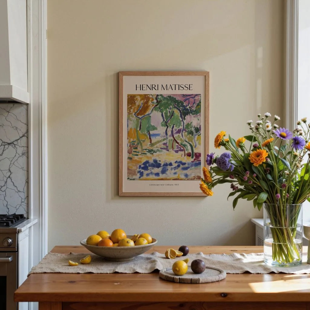 Henri Matisse Poster – Landschap bij Collioure