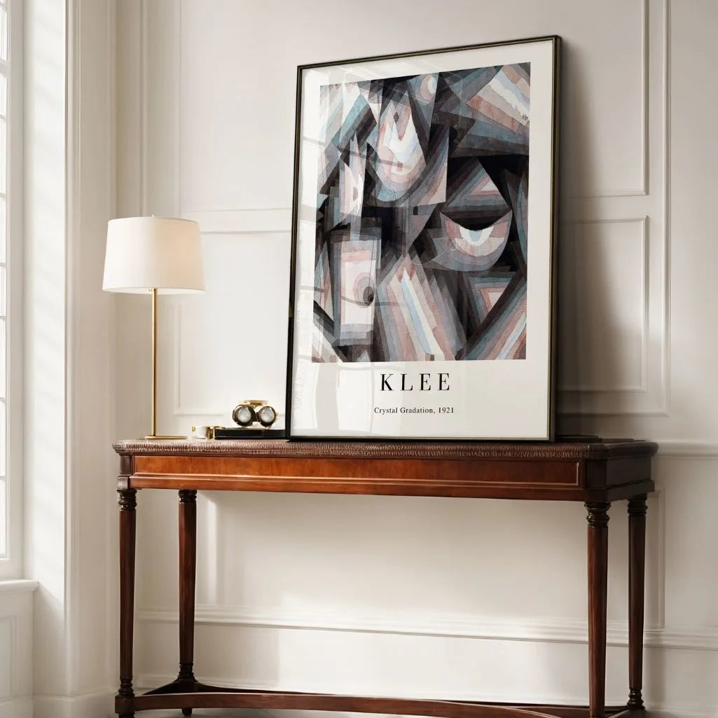Paul Klee Poster – Kristalgradatie